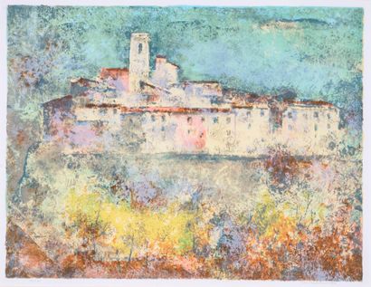 VU CAO DAM (1908-2000)
Saint-Paul de Vence.
Framed...