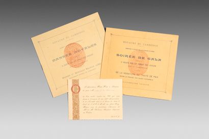 1919 - 1934
Memories of the Kingdom of Cambodia
Gala...
