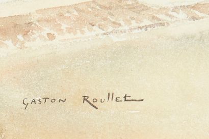 Gaston ROULLET (1847-1925) 
Official painter...