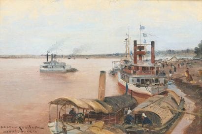 Gaston ROULLET (1847-1925). 
Official Navy...
