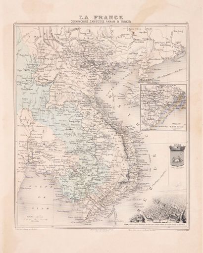 1908-1916 
ORDRE DU DRAGON D'ANNAM.
Brevet...