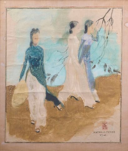 HUYNH-VAN-THUAN (1921-2017). 
Diplômé de...