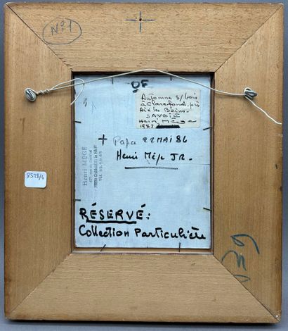 Henri MÈGE (1904-1984).
Professeur à l'Ecole...