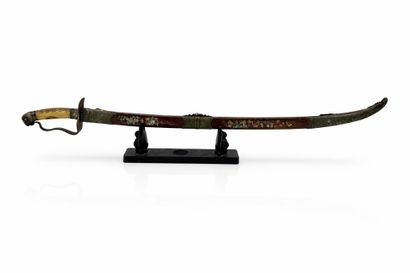 Annamite mandarin's saber (guôm), the exotic...