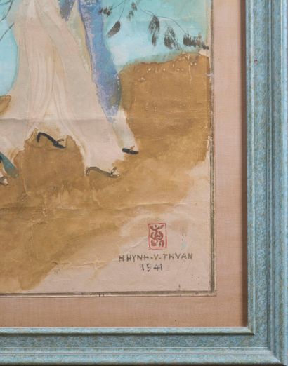 HUYNH-VAN-THUAN (1921-2017). 
Diplômé de...