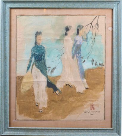 HUYNH-VAN-THUAN (1921-2017). 
Diplômé de...