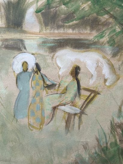 NGUYEN VAN ANH (1914-2000)
École des Beaux-Arts...