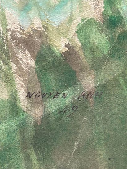 NGUYEN VAN ANH (1914-2000)
École des Beaux-Arts...