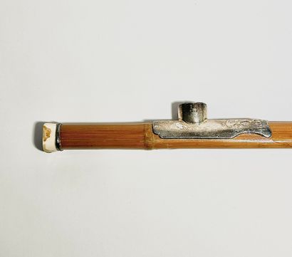*Pipe à opium en bambou 