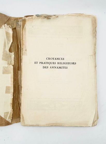 1944.
Léopold CADIÈRE, from Missions étrangères.
Religious...