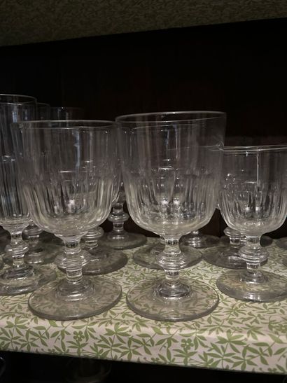 *Sets of glasses including: 
- approx. 35...