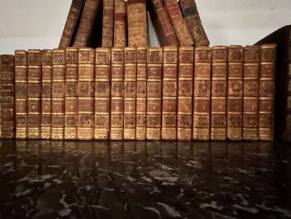 *A large lot of 18th and 19th century bound...