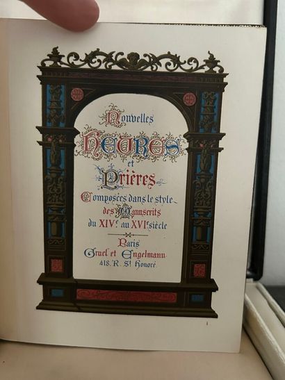 *New hours and prayers, composed in the style...