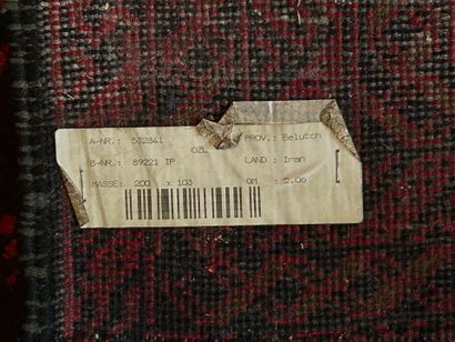 *Lot of 2 rugs, including: 
- a rectangular...