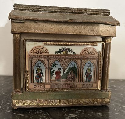 *Lot including : 
- A rectangular box with...