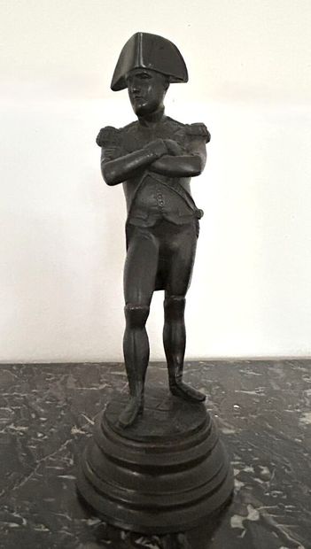 *Emile GUILLEMIN (1841-1907). 
Napoleon I.
Sculpture...