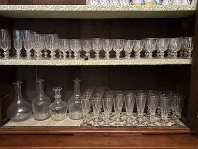 *Sets of glasses including: 
- approx. 35...