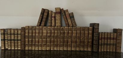 *A large lot of 18th and 19th century bound...