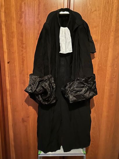 *Lawyer's robe from the Paris Bar. In its...
