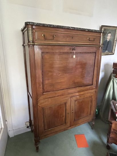 *mahogany and mahogany veneer. Opens at the...