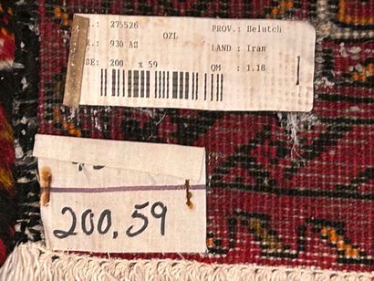 *Lot of 2 rugs, including: 
- a rectangular...