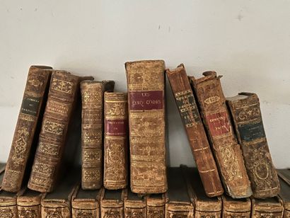 *A large lot of 18th and 19th century bound...