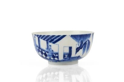 Blue-and-white porcelain bowl, known as “Hue...