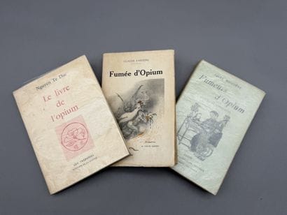 1896
[OPIUM]
Set of three paperback books...