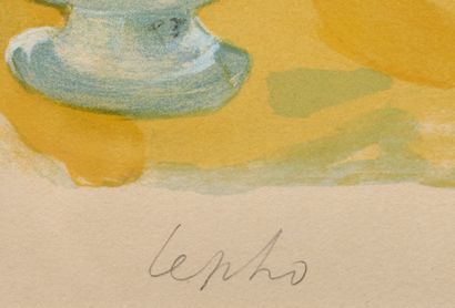 LE PHO (1907-2001) d'après. 
Jeune femme...