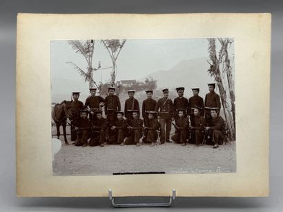 1890
[TONKIN]
Ensemble de seize tirages albuminés...