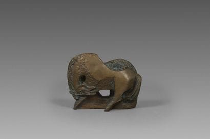 DANG LEBADANG (1921–2015)
Rearing horse.
Resin...