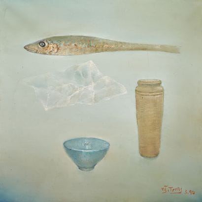 NGUYEN TRUNG (1940).
Still Life with Fish...