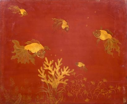 NGUYEN QUANG MAU (20th century). 
The Seabed....