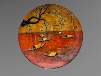 Nguyen DUY (20th century). 
Sampans Under...