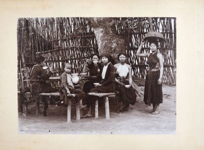 1890
[TONKIN]
Ensemble de seize tirages albuminés...