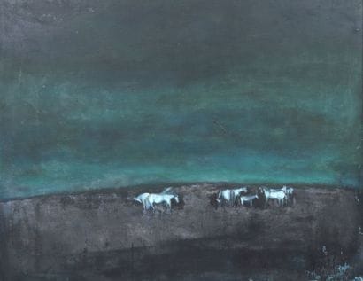 THAI TUAN (1918–2007)
Horses on the Beach.
Horizontal...