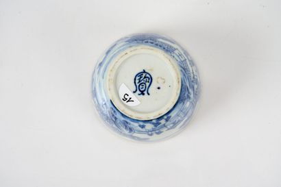 Collection of blue-and-white porcelain known...