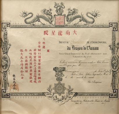 [ORDER OF THE DRAGON OF ANNAM]
Set consisting...
