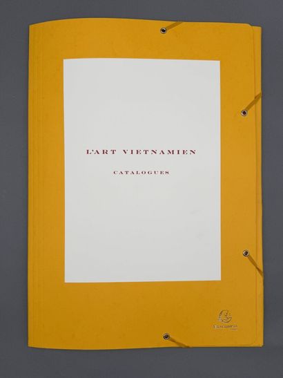 [ART VIETNAMIEN]
Ensemble de catalogues d'expositions.
-...