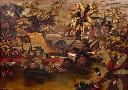 THANH LÊ (1919–2003). 
Thu Dau Môt School....