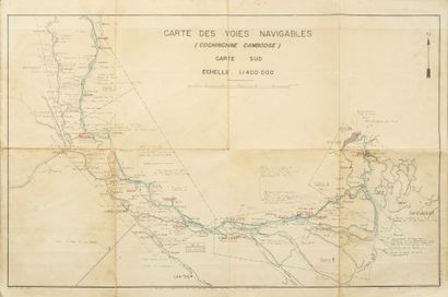 1948
Deux cartes Nord et Sud des voies navigables...