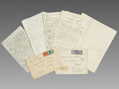 [TARDIEU]
Très intéressante et rare correspondance...