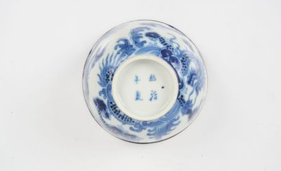 Blue-and-white porcelain bowl, known as “Hue...