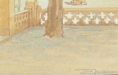 C. LEVIER (20th century).

Couple on the...