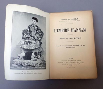1904. Capitaine Ch. Gosselin. L'Empire d'Annam....