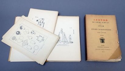 1905. Albert Schroeder. Annam Etudes numismatiques....