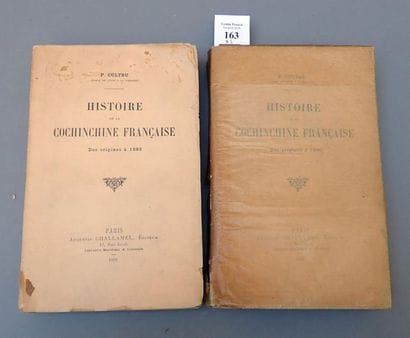1910. Prosper Cultru. Histoire de la Cochinchine...