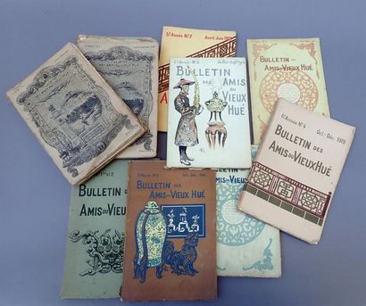 1914 - 1930. Bulletin des amis du Vieux Hué....