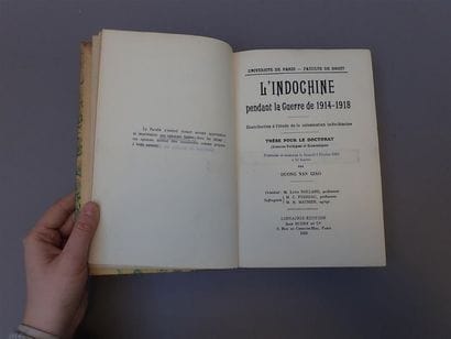 1926. Duong Van Giao. L'Indochine pendant...