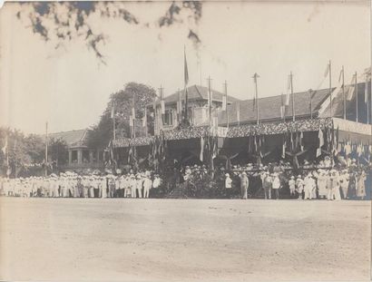 1914. 

Saïgon : inauguration de la statue...